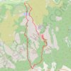 Les gorges de Colombières - retour sentier des Fleysses GPS track, route, trail