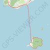L'île du Lapin GPS track, route, trail