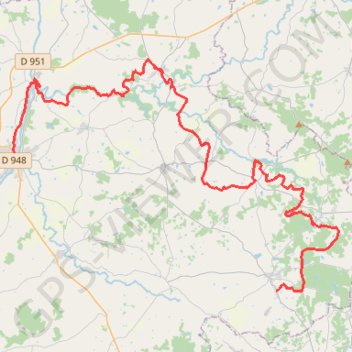 TCH Brigueuil - Confolens GPS track, route, trail