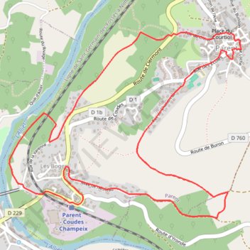Le Promontoire du Suquet - Parent GPS track, route, trail