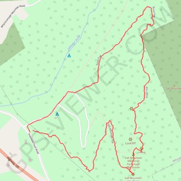 Salt Mountain Loop GPS track, route, trail