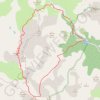 Tete Sanguiniere, Cime de La Plate GPS track, route, trail
