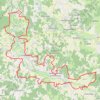 Coteaux du Bandiat circuit vtt permanent RC2V GPS track, route, trail