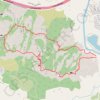 Rocher de Roquebrune : Les 3 croix par la crête en boucle GPS track, route, trail