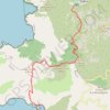 Galéria - Girolata GPS track, route, trail