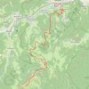 Tour de la grande Vallée de Munster (refuge du Hilsen - Munster) GPS track, route, trail