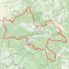 Tour du Pays de Dieulefit (Drôme) GPS track, route, trail