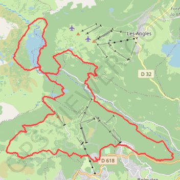 Trail Blanch Font-Romeu GPS track, route, trail
