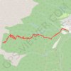 Col Vert par Saint Paul de varces GPS track, route, trail