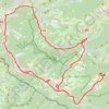 Azureva - Bussang - Col du Menil - Cornimont - Rupt - Bussang - Azureva GPS track, route, trail