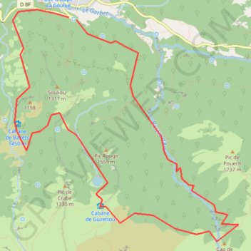 Cascade ars GPS track, route, trail