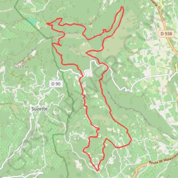Cirque de Saint-Amand GPS track, route, trail