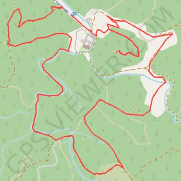Fontfroide GPS track, route, trail