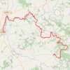 TCH2 52km Brigueuil Confolens GPS track, route, trail