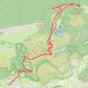 Ouzous - Pic du Pibeste (variante crête) GPS track, route, trail