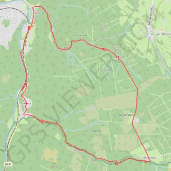 Sedoz, le ruisseau enchanté (Ninglinspo) GPS track, route, trail