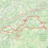 Belleherbe - Saône GPS track, route, trail