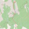 Caroux - Pilier du Bosc - Arête sud GPS track, route, trail