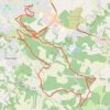 Vallée de l'Anguienne - Soyaux GPS track, route, trail