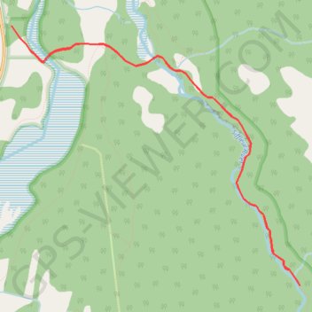 Siffleur Falls Trail GPS track, route, trail