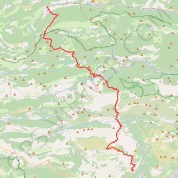 Gourdon -> Entrevaux GPS track, route, trail
