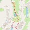 Étang d'Izourt - Orri de Petsiguer - Étang de la Goueille - Étang Fourcat GPS track, route, trail