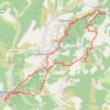Terres Noires GPS track, route, trail