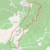 Megier - Sabran GPS track, route, trail