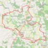 Montlieu 48km GPS track, route, trail