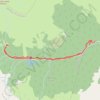 Cabane d'embanels et refuge rouge GPS track, route, trail
