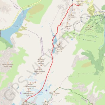 Pic de l'Étendard GPS track, route, trail