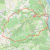 Les bords du Rhône par Malleval GPS track, route, trail