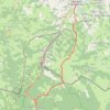 Chemin de Compostelle : Saint-Jean-Pied-de-Port - Roncevaux GPS track, route, trail