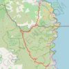 Banyuls - Llança par les cols GPS track, route, trail