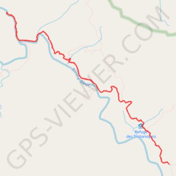 TRK Cascade FFRP AR GPS track, route, trail