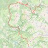 GR50 De Saint-Firmin (Hautes-Alpes) à Mizoën (Isère) GPS track, route, trail