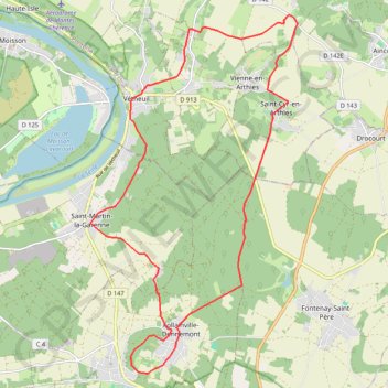 Saint CYR-EN-ARTHIES GPS track, route, trail