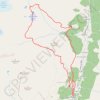 Cabane des Aiguilles Rouges Lac Bleu GPS track, route, trail