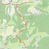 GRP du pays de Montbéliard d'Ecot à Rémondans GPS track, route, trail