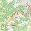Salagou - Saint-Amans GPS track, route, trail