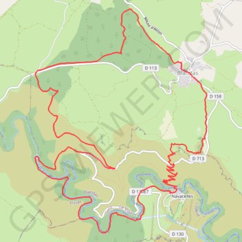 Espace Ceven'trail Circuit #1-10656957 GPS track, route, trail