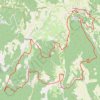 Rando Les Drailles de Sault GPS track, route, trail