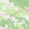 Mont-Gravières GPS track, route, trail