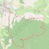La Bégude-de-Mazenc - Serre de Forillon GPS track, route, trail