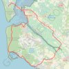 Ol&amp;eacute;ron Royan 97 km on edp-parcours.com GPS track, route, trail