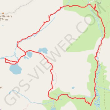 Tour des etangs Gardelle Roumazet GPS track, route, trail