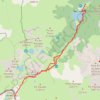 Gabas - Du lac de Bious-Aritgue au col des moines GPS track, route, trail