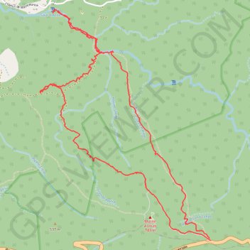 Morne à Louis - Acomat - Morne Grande Ravine GPS track, route, trail