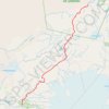 Landmannalaugar Thorsmork trek GPS track, route, trail