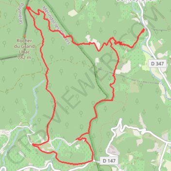 Balade en Baronnies - Propiac GPS track, route, trail
